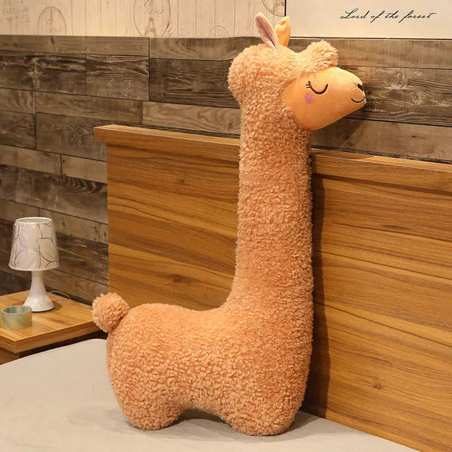 Énorme animal en peluche Lama