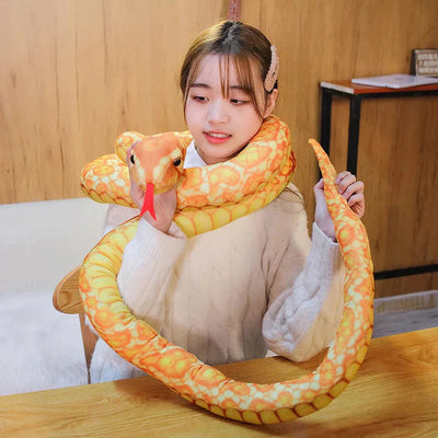 Grande Peluche Serpent