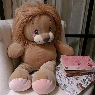 Grande Peluche de Lion