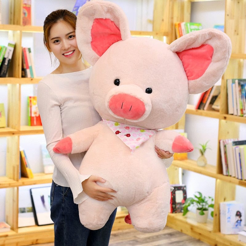 Grosse Peluche Cochon