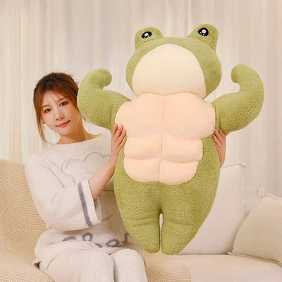 Grosse Peluche Grenouille