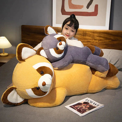 Grosse Peluche Raton Laveur