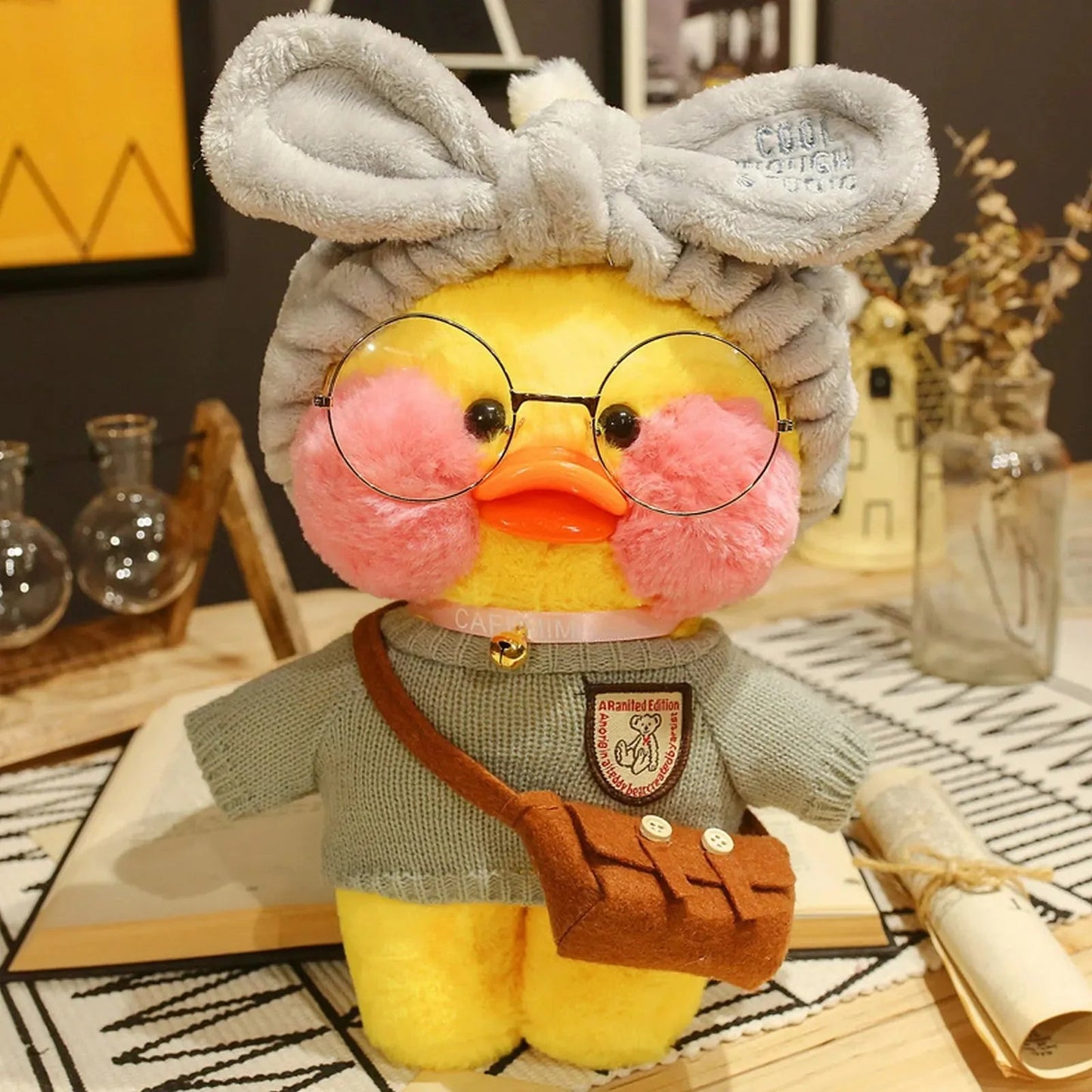 Peluche Canard Kawaii