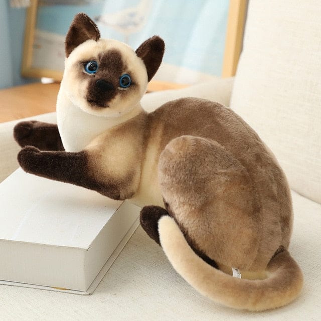 Peluche Chat Réaliste