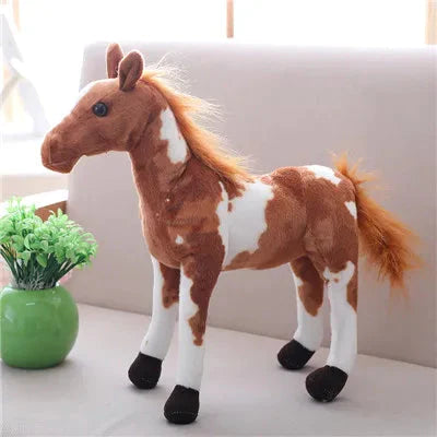 Peluche Cheval Réaliste