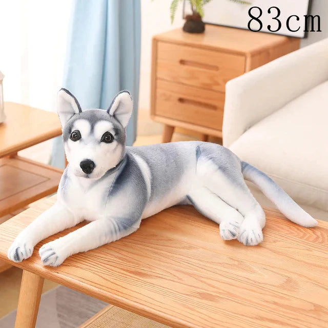 Peluche Chien Husky de Sibérie