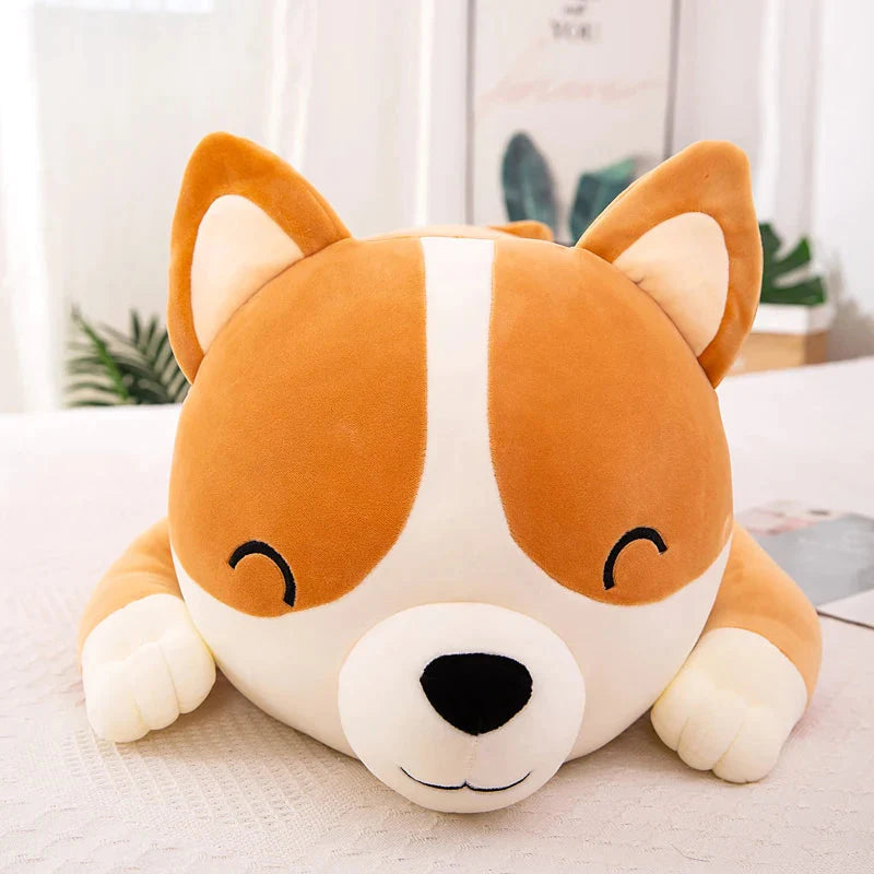 Peluche Chien Shiba Géant