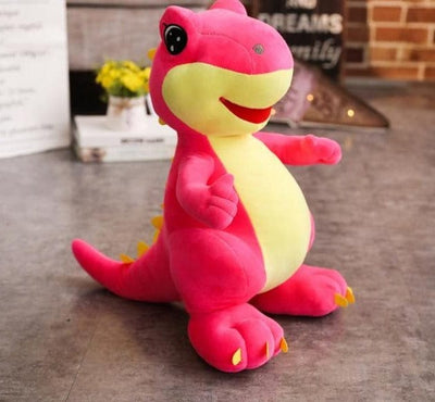 Peluche Dinosaure Rose