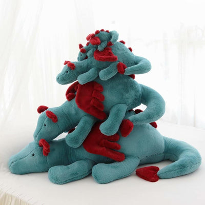 Peluche Dragon Bleu
