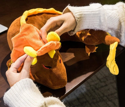 Peluche Dragon Doré