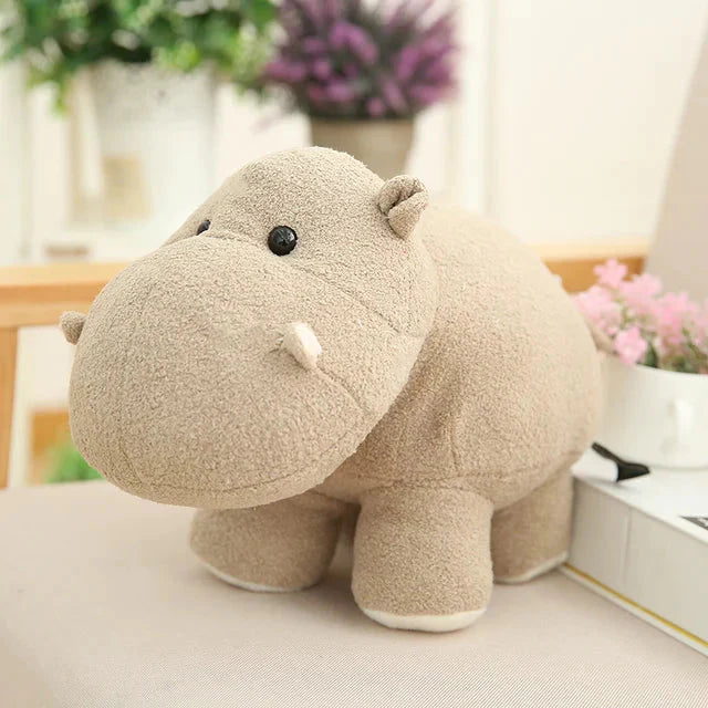Peluche Elephant & Rhinocéros