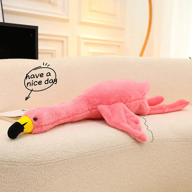 Peluche Flamant Rose Géant
