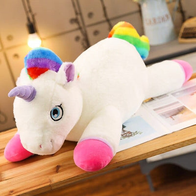 Peluche Licorne Arc en Ciel