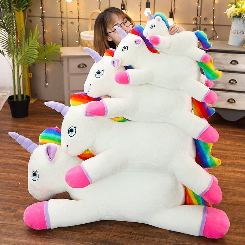 Peluche Licorne Arc en Ciel