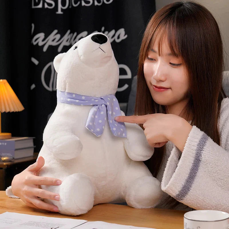 Peluche Ours Polaire Doux