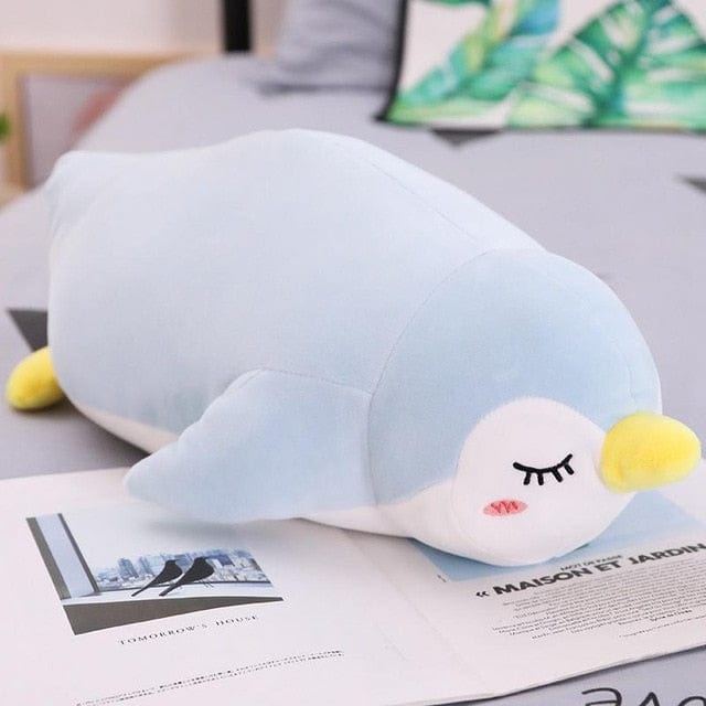 Peluche Pingouin Bleu