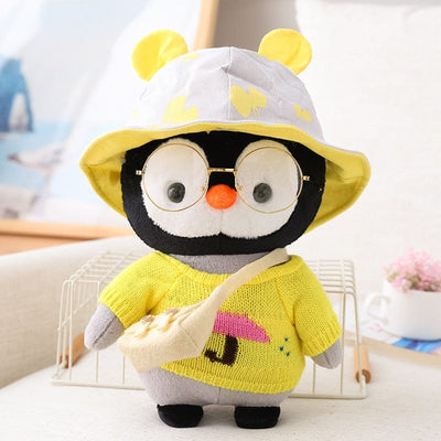 Peluche Pingouin Jaune