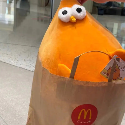 Peluche Poule Cuisse de Poulet