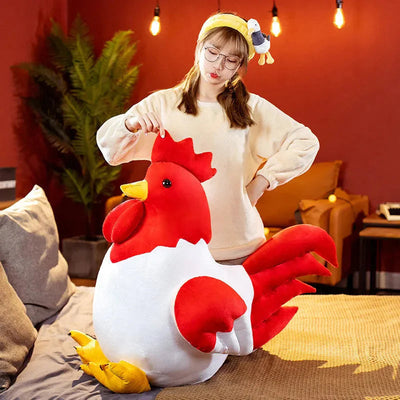 Peluche Poulet Coq