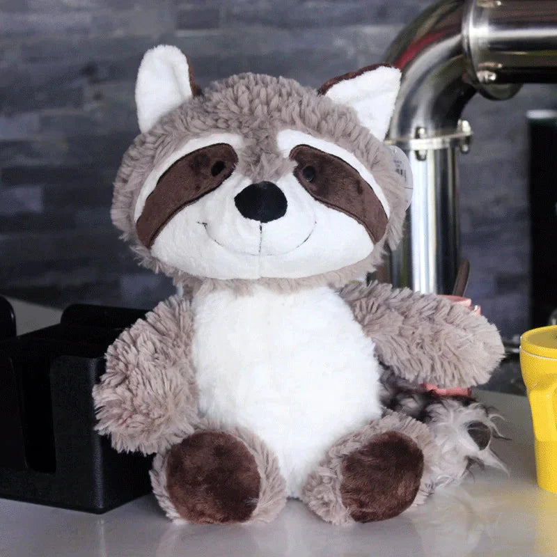 Peluche Raton Laveur Réaliste