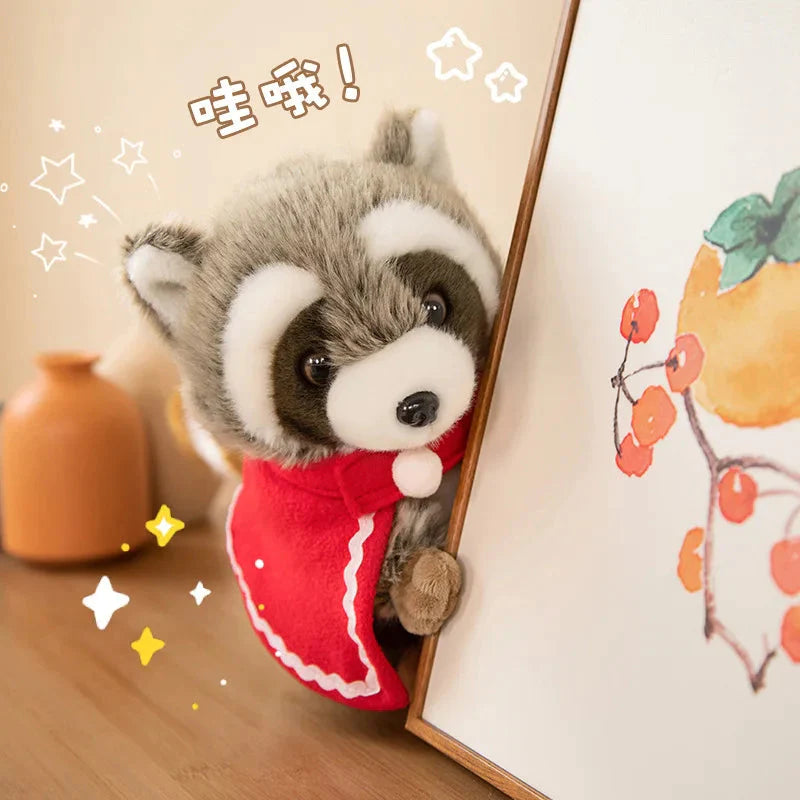 Peluche Vintage Raton Laveur