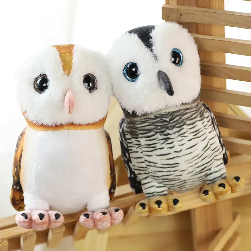 Peluche de Chouette Effraie