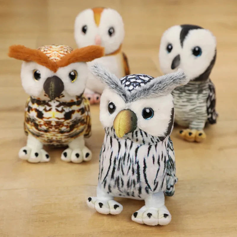 Peluche de Chouette Effraie