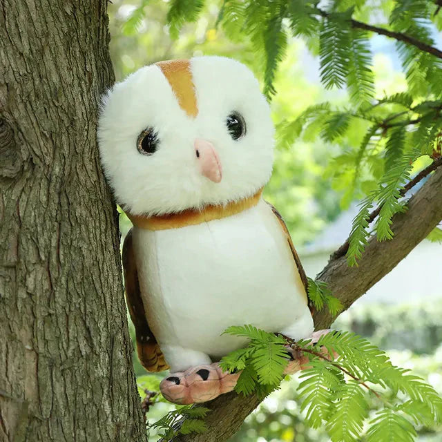Peluche de Chouette Effraie