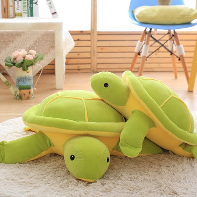 Petite Peluche Tortue Verte