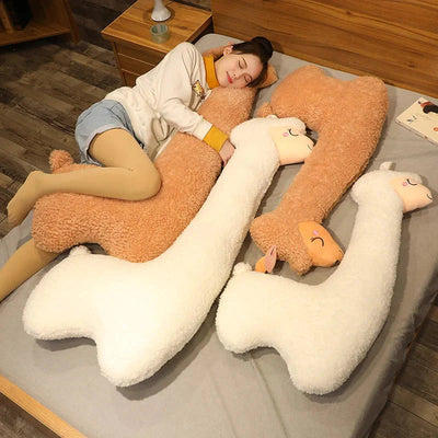 Énorme animal en peluche Lama