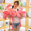 Grande Peluche Flamant Rose