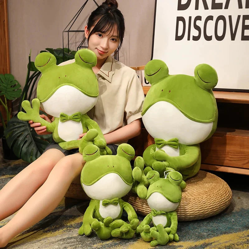 Grande Peluche Grenouille