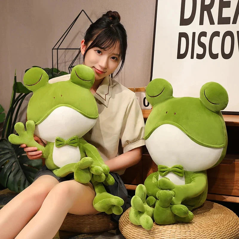 Grande Peluche Grenouille