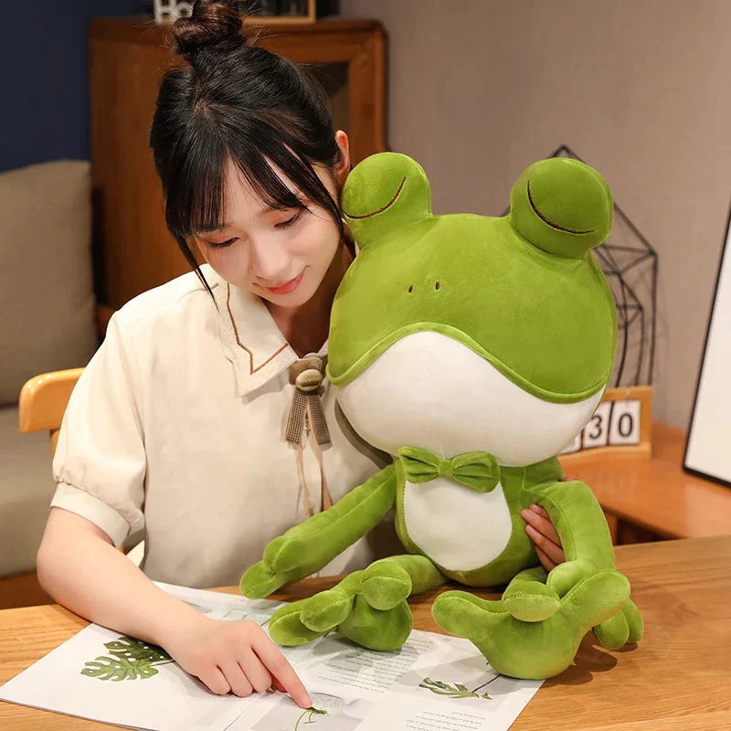 Grande Peluche Grenouille