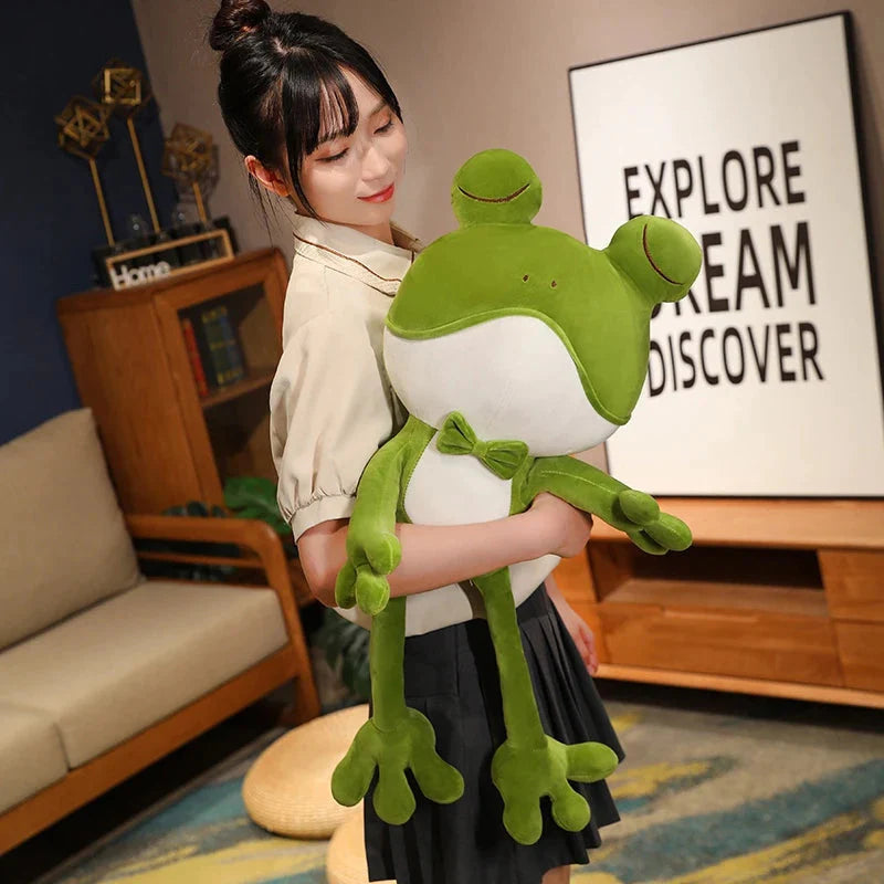 Grande Peluche Grenouille