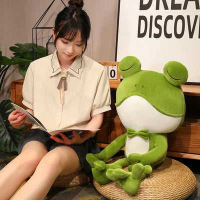 Grande Peluche Grenouille