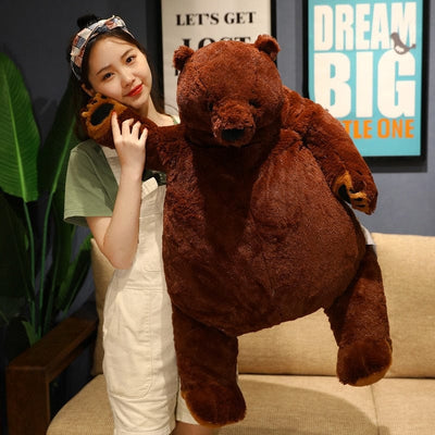 Grande Peluche Ours Brun