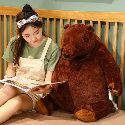 Grande Peluche Ours Brun