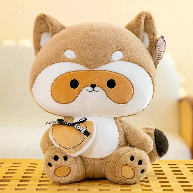 Grande Peluche Raton Laveur