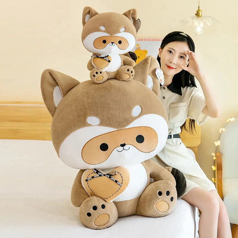 Grande Peluche Raton Laveur