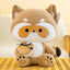Grande Peluche Raton Laveur