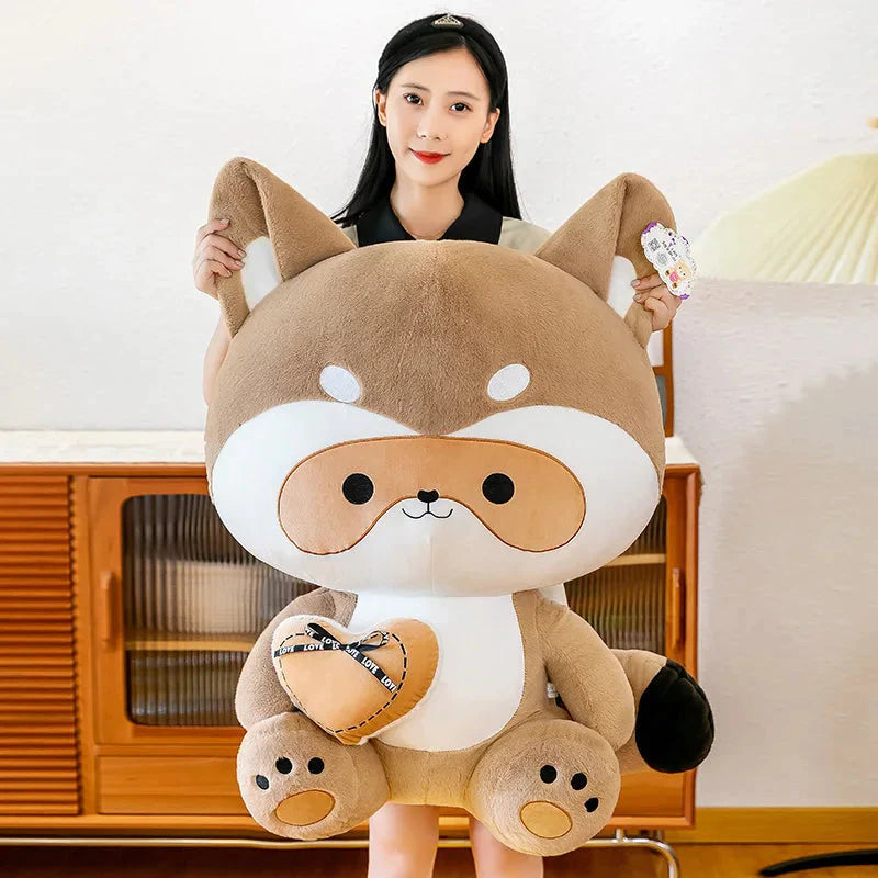 Grande Peluche Raton Laveur