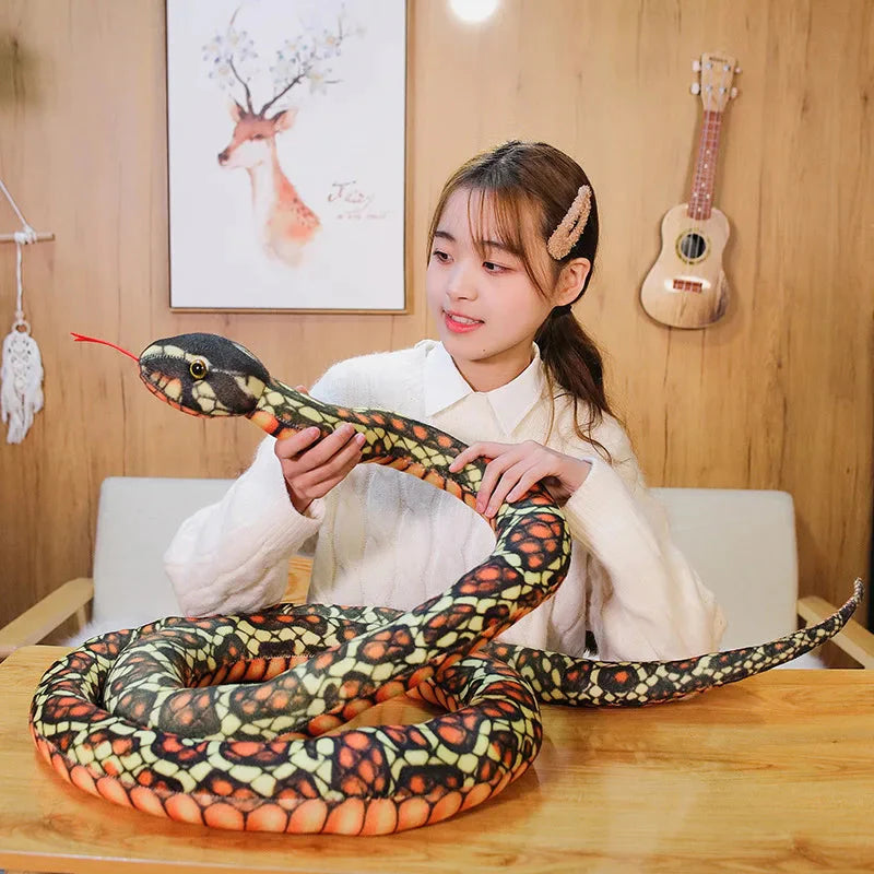 Grande Peluche Serpent