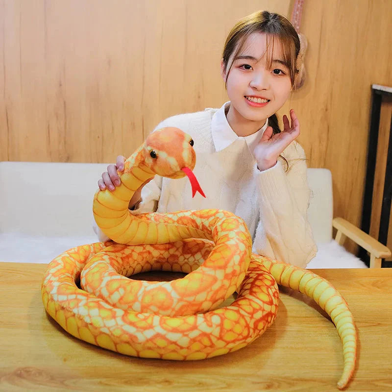 Grande Peluche Serpent