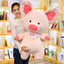 Grosse Peluche Cochon