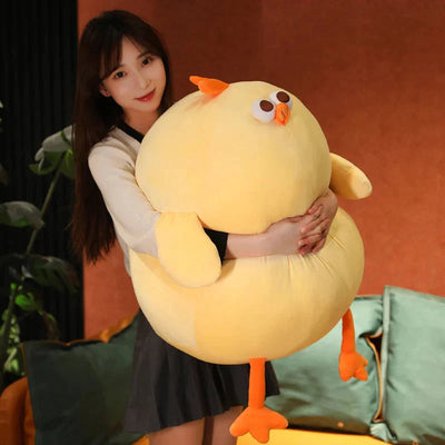 Petite peluche poule, réaliste, douce, mignonne, peluche Petite peluche poule, réaliste, douce, mignonne, peluche