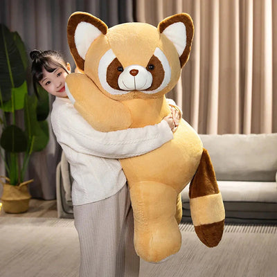 Grosse Peluche Raton Laveur