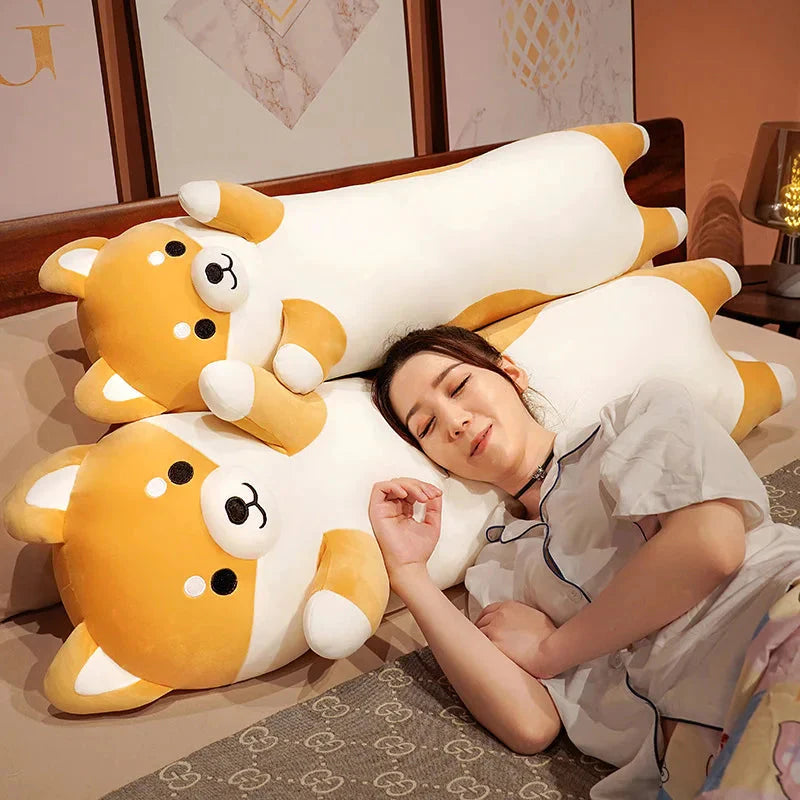 Grosse Peluche Shiba Inu