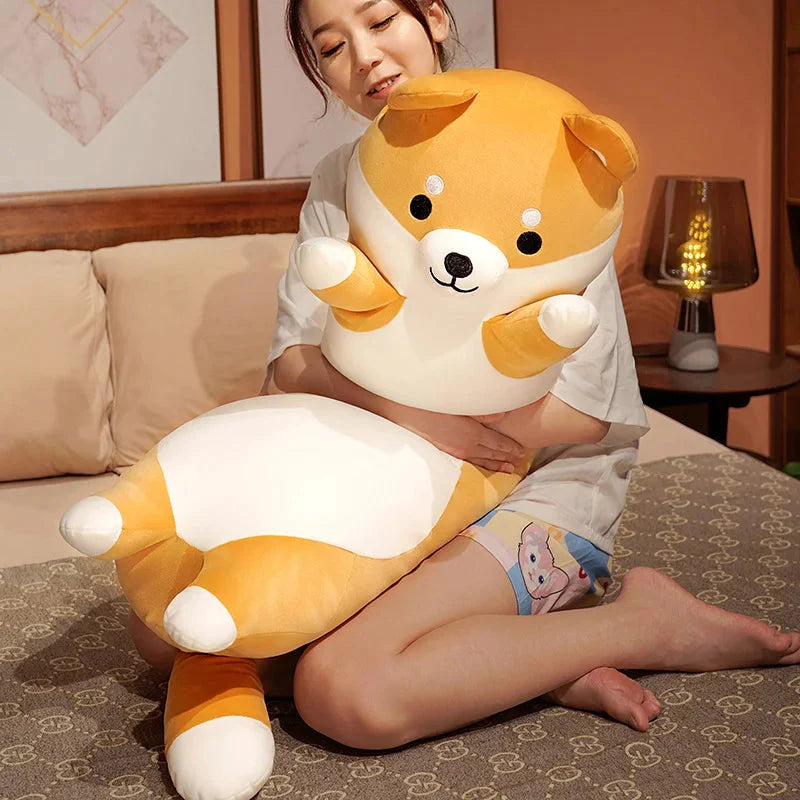 Grosse Peluche Shiba Inu