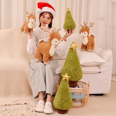 Peluche Cerf Noël